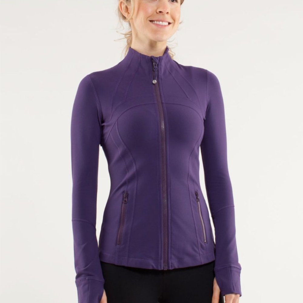 Lululemon Define Jacket - Concord Grape - Size 6
